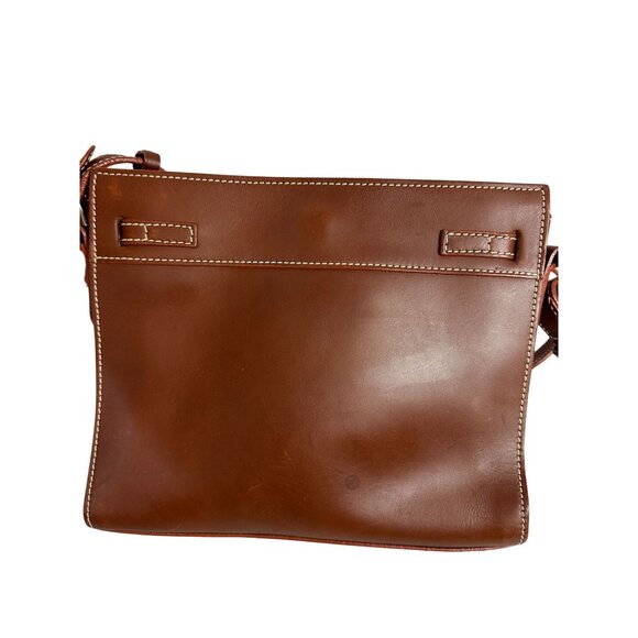 Dooney & Bourke ALTO Crossbody Mini Tassel Bag ITALY Leather Structured - Picture 6 of 16